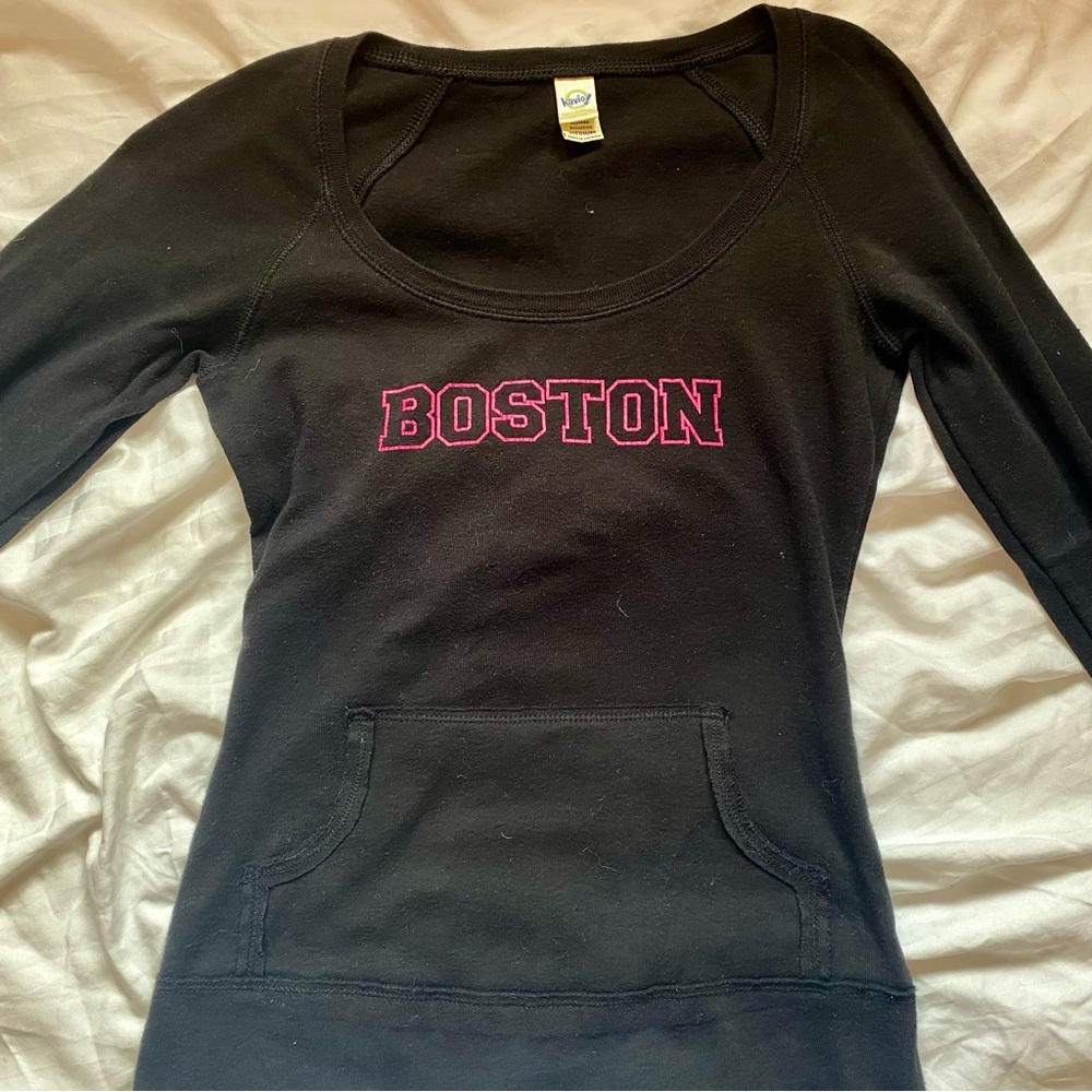 Y2K Kavio! Long sleeve Boston shirt